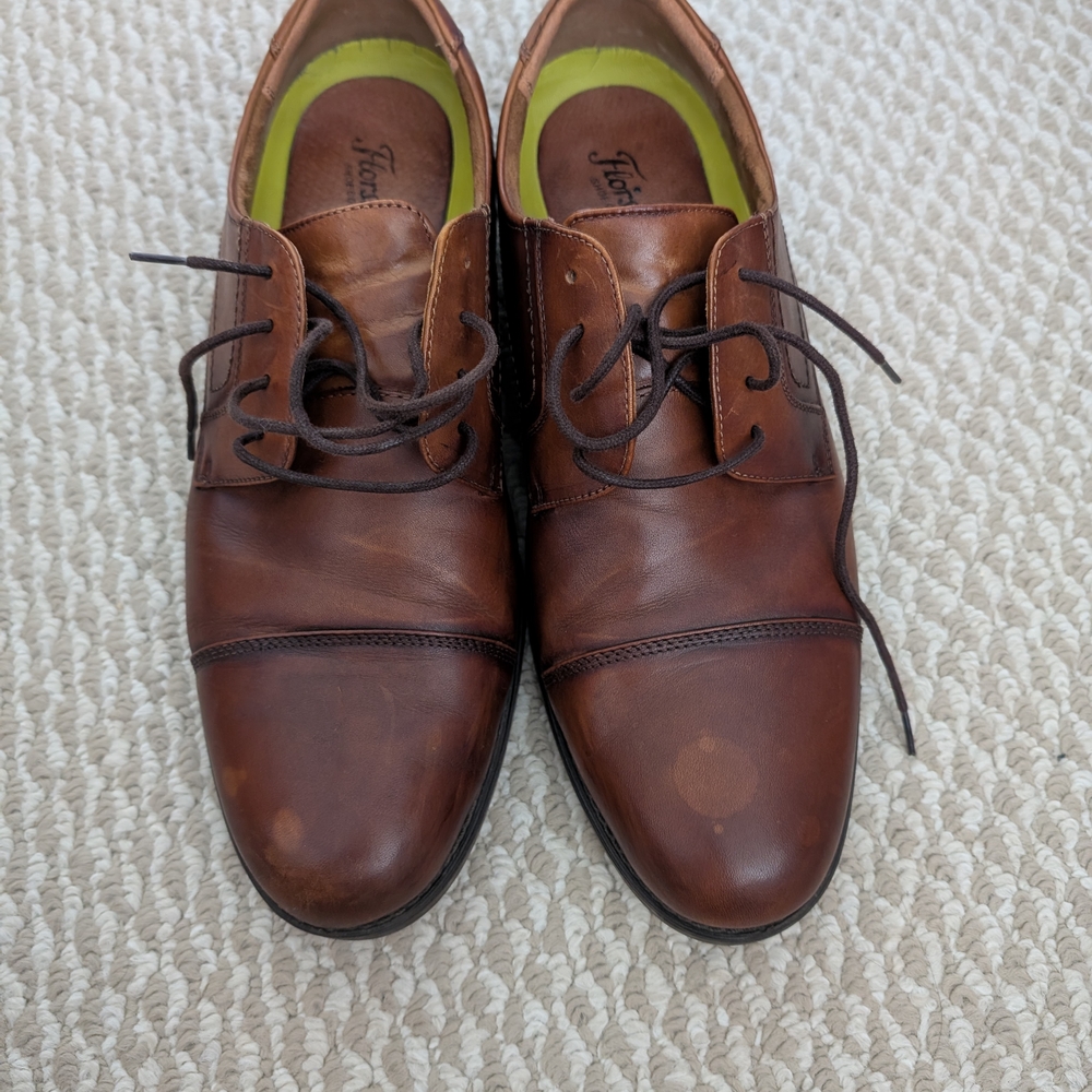 Florsheim Men's Brown Leather Dress Shoes